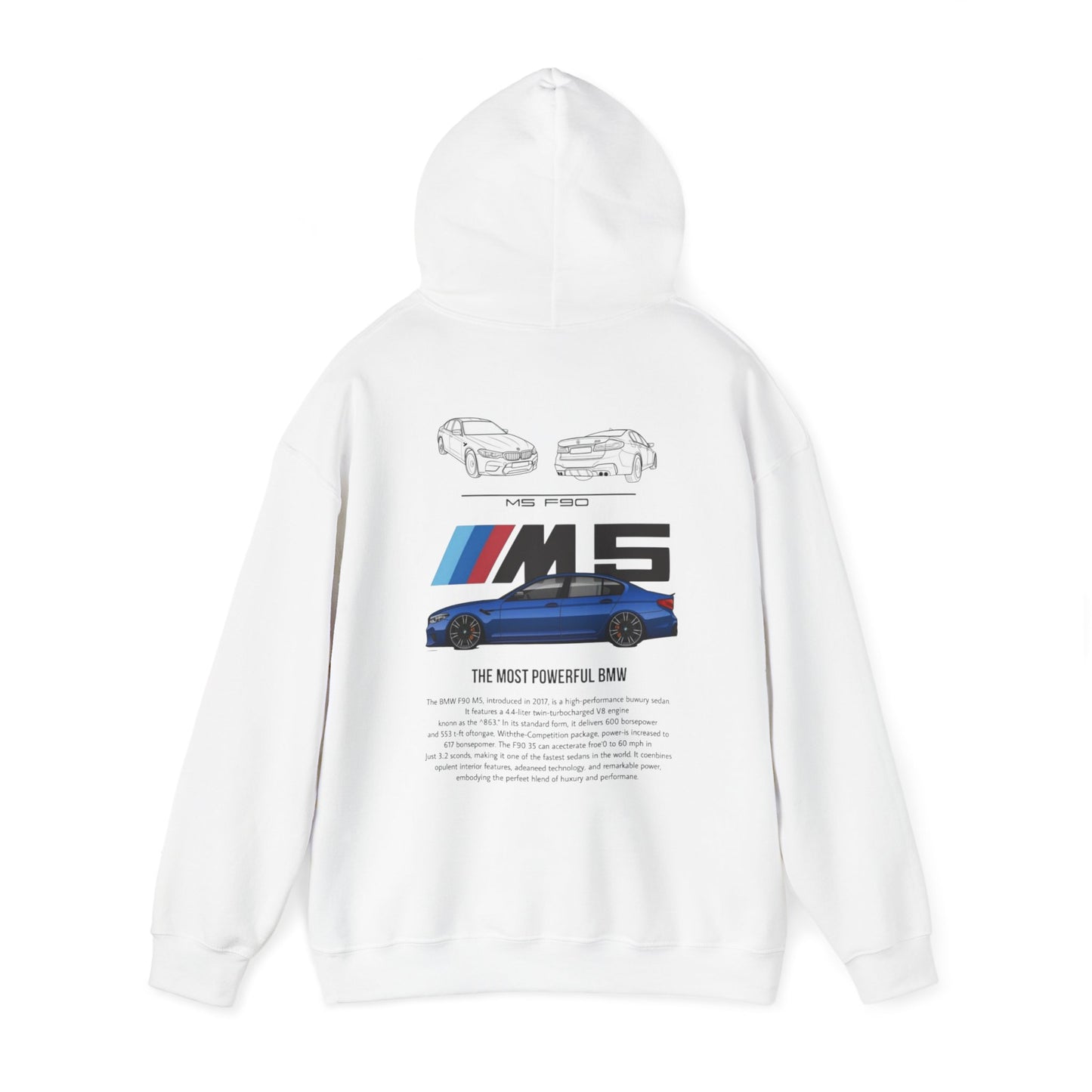 Unisex BMW MSPORT Hoodie - M5 Design