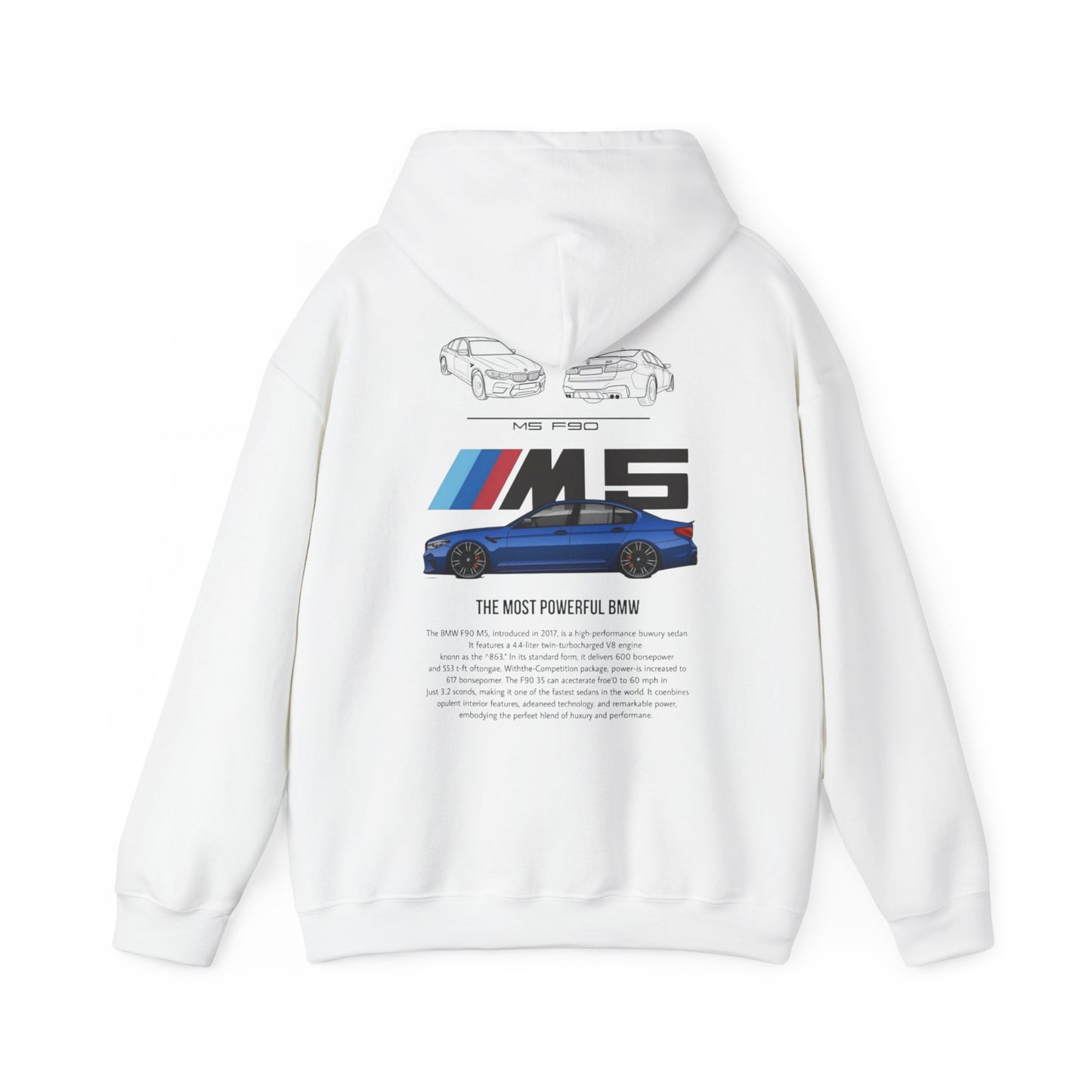 Unisex BMW MSPORT Hoodie - M5 Design