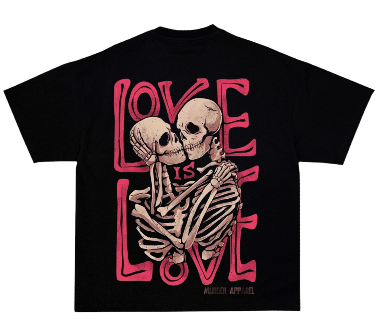 Love Never Dies Skeleton Tee